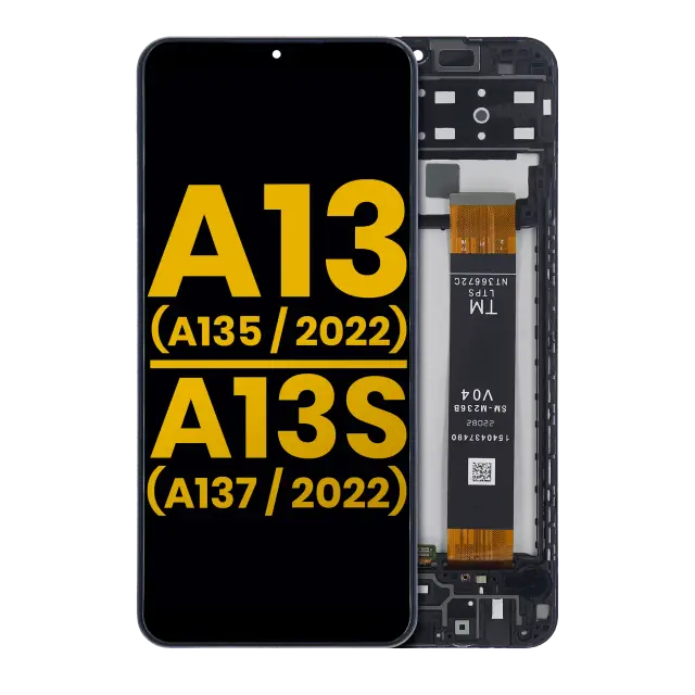 Écran pour Samsung Galaxy A13 4G (A135 / 2022) / A13s (A137 / 2022) (reconditionné, toutes couleurs)