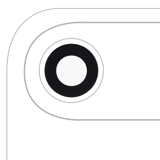 Lentille de caméra arrière avec adhésif pour Apple iPhone Air (compatible premium)