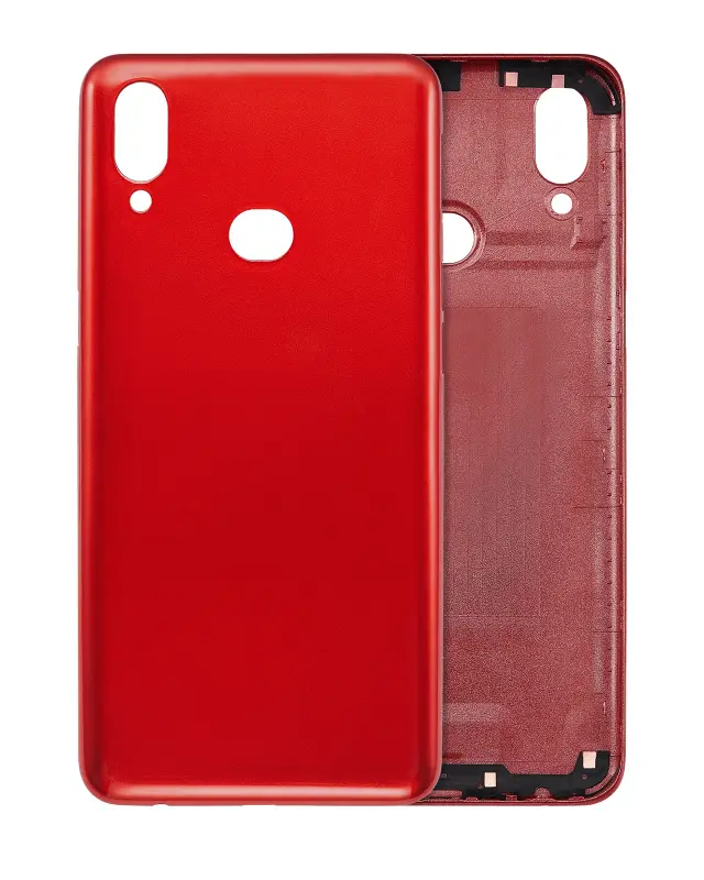 Vitre arrière pour Samsung Galaxy A10S (A107 / 2019) (compatible premium, rouge)