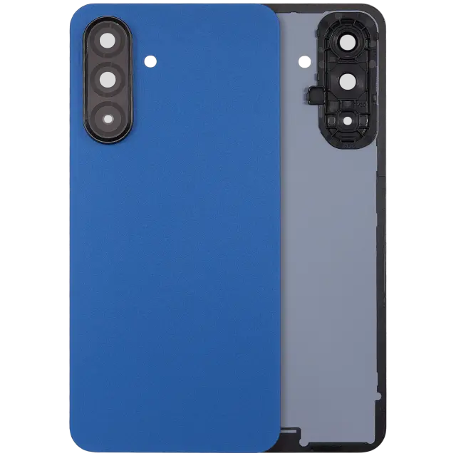Vitre arrière pour Samsung Galaxy A17 5G (A176 / 2025) (sans logo, compatible premium, bleu)
