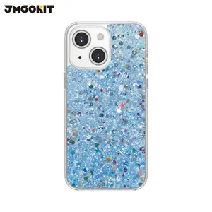 Coque de Protection Twinkle JMGOKIT pour Apple iPhone 15 Plus Bleu