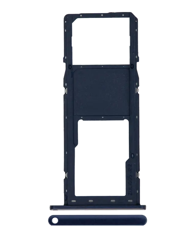 Tiroir SIM pour Samsung Galaxy A01 (A015 / 2020) (bleu)