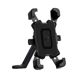 Support Smartphone pour Moto Noir