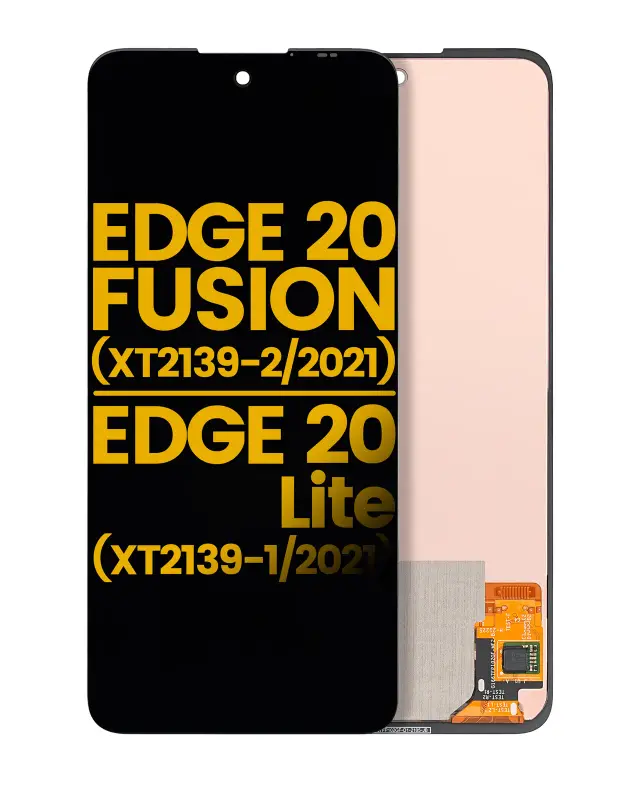 Écran OLED sans châssis pour Motorola Edge 20 Fusion (XT2139-2 / 2021) / Edge 20 Lite (XT2139-1 / 2021) (toutes couleurs)