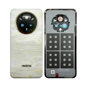 Cache Arrière Premium Realme 14 Pro 5G Blanc Perle
