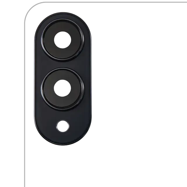 Vitre de caméra arrière pour Samsung Galaxy S25 Edge (S937) (Titanium Jetblack)