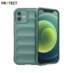 Coque de Protection IX008 PROTECT pour Apple iPhone 12 Vert Foncé