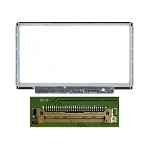 Dalle Ordinateur Portable 13.3" Slim HD (1366x768) LCD 60Hz, 30pin Droite 19mm, Fixations Latérales ~314mm