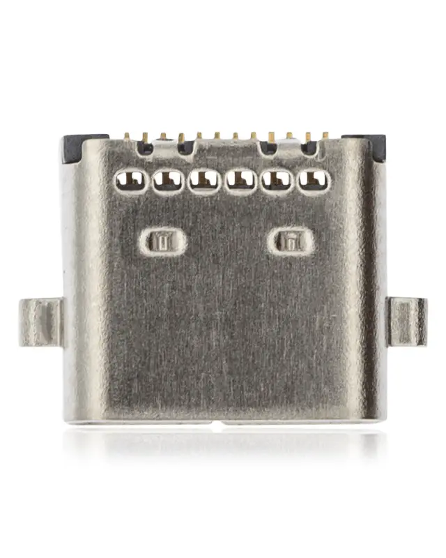 Connecteur de charge à souder — format Type C, 24 broches, 4 points de fixation (C307)