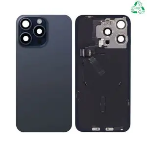 Cache Arrière Original d'occasion Apple iPhone 15 Pro Max Titane Bleu