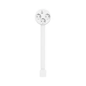 Multiprise Rallonge Télescopique avec Ports USB + USB-C