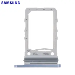 Tiroir SIM Original Samsung Galaxy Z Flip 4 5G F721 GH98-47715D Bleu