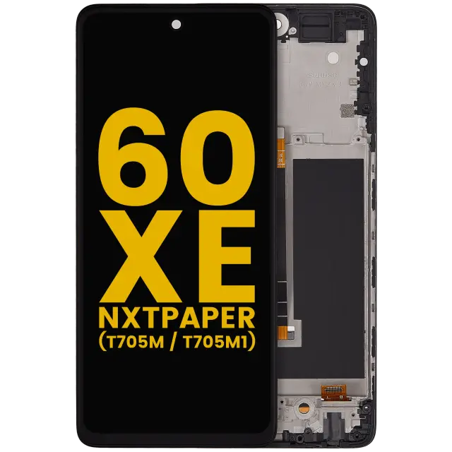 Écran LCD avec châssis pour TCL 60 XE NxtPaper 5G (T705M / T705M1) (reconditionné, toutes couleurs)