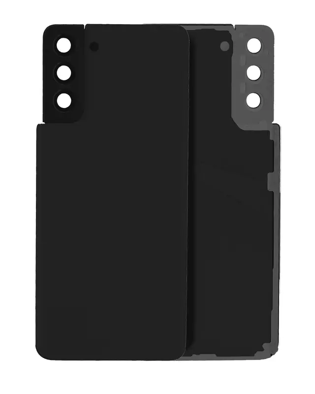 Vitre arrière pour Samsung Galaxy S21 Plus (pack service origine, noir fantôme)
