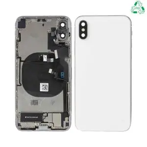 Coque de Réparation Complète Aftermarket (PIEC) Apple iPhone X Argent
