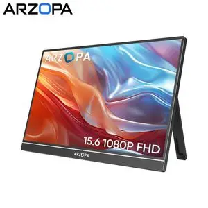 Moniteur Portable ARZOPA A1 15.6" Slim FHD (1920x1080) LCD IPS 60Hz - Noir