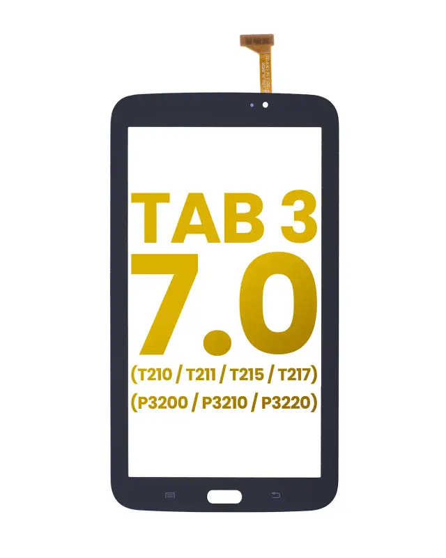 Vitre tactile pour Samsung Galaxy Tab 3 7.0" (T210 / T211 / T215 / T217 / P3200 / P3210 / P3220) (noir)