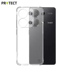Coque Silicone Renforcée PROTECT pour Xiaomi Redmi Note 13 Pro 4G Transparent