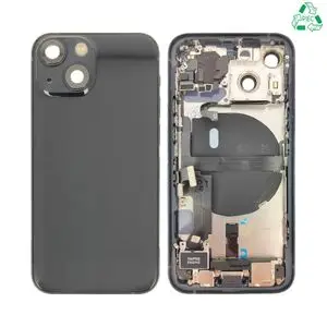 Coque de Réparation Complète Aftermarket (PIEC) Apple iPhone 13 Mini Minuit