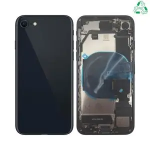 Coque de Réparation Complète Aftermarket (PIEC) Apple iPhone SE (3e Gen) Minuit