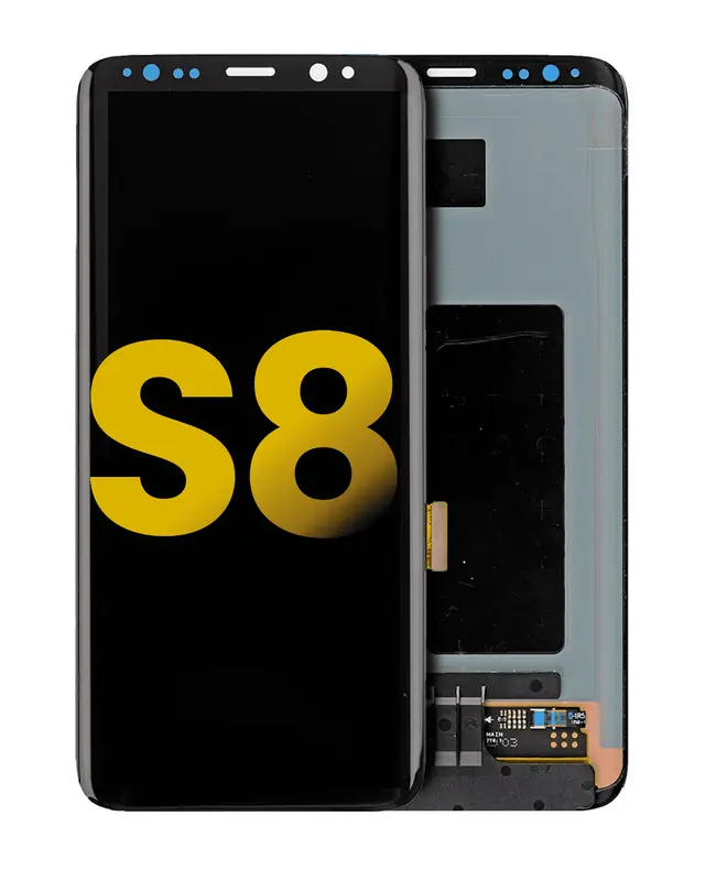 Écran OLED sans châssis pour Samsung Galaxy S8 (reconditionné, toutes couleurs)