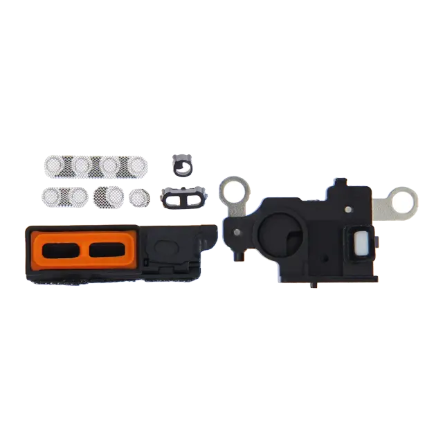 Grille de haut-parleur / micro pour Apple iPhone 13 (lot de 10, blanc)