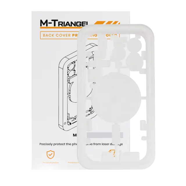 Moule de protection M-Triangel pour machine laser — iPhone 15 Pro