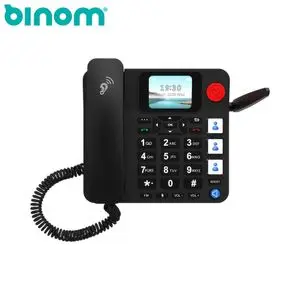 Téléphone Fixe 4G Binom FX1 Noir