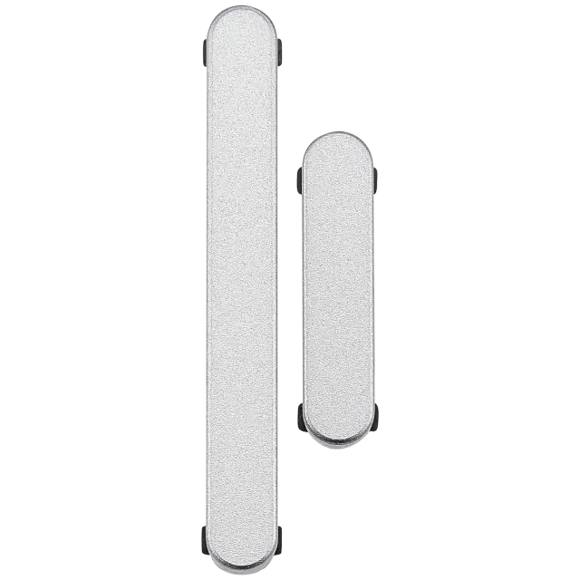 Jeu de boutons power et volume pour Samsung Galaxy S25 Ultra (Titanium Silver)