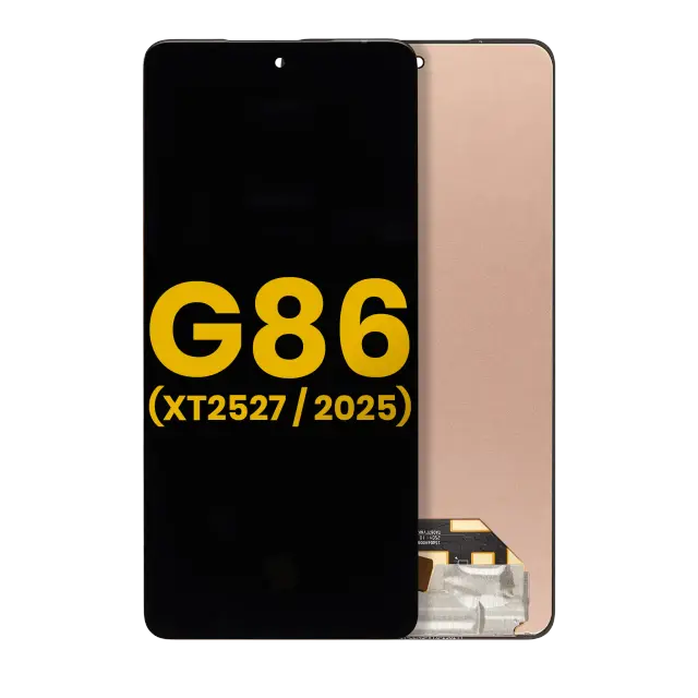 Écran OLED sans châssis pour Motorola Moto G86 / G86 Power 5G (XT2527 / 2025) (reconditionné, toutes couleurs)
