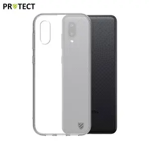 Coque Silicone PROTECT pour Samsung Galaxy A02 A022F Transparent