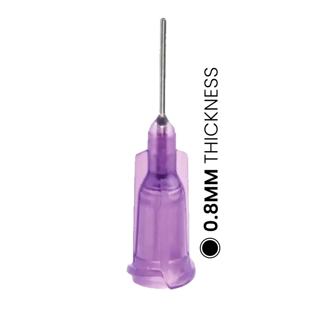 Aiguille de dosage universelle pour seringue 0,8 mm (lot de 50)