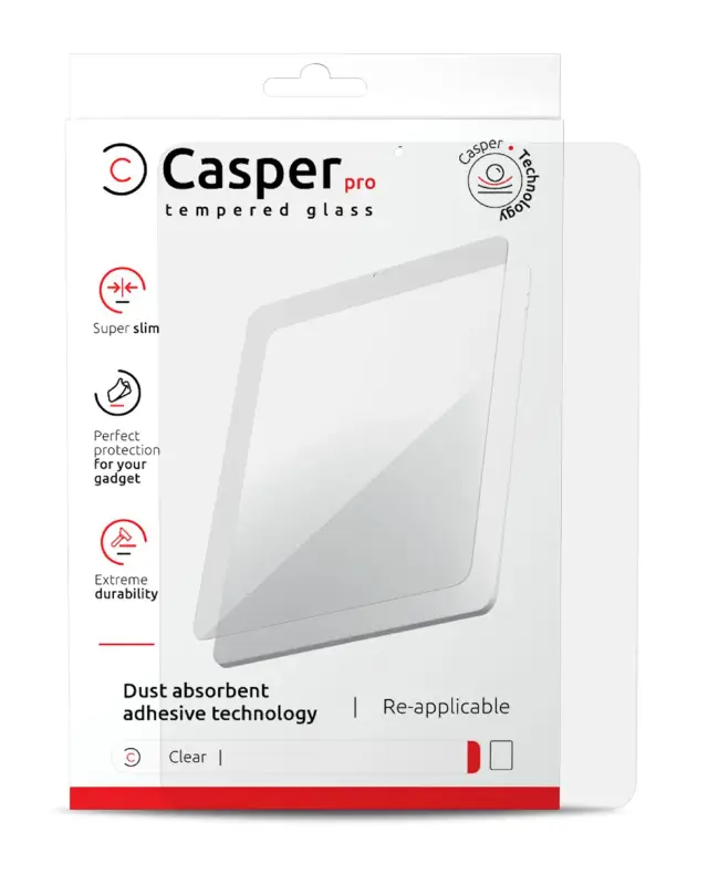 Verre trempé pour Apple iPad Pro 11" 1st Gen / Pro 11" 2nd Gen / Pro 11" 3rd Gen / Pro 11" 4th (2022) / Air 4 / Air 5 (blister, transparent)