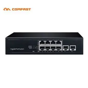 Switch Réseau Comfast CF-SG181P 10 Ports PoE (1000 Mbps)