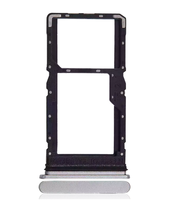 Tiroir SIM pour Xiaomi Redmi Note 12R (argent)