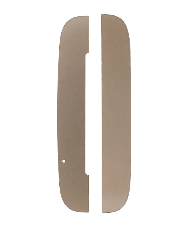 Vitre arrière pour Motorola Moto Z / Z Force Droid (XT1650-02 / 2016) (or)