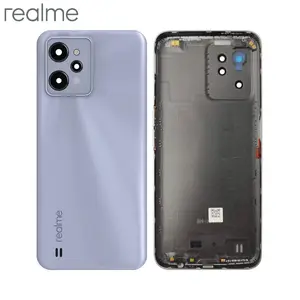 Cache Arrière Original Realme C31 4140120 4140117 Argent Clair