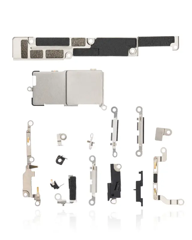Jeu de petits supports métalliques pour Apple iPhone XS