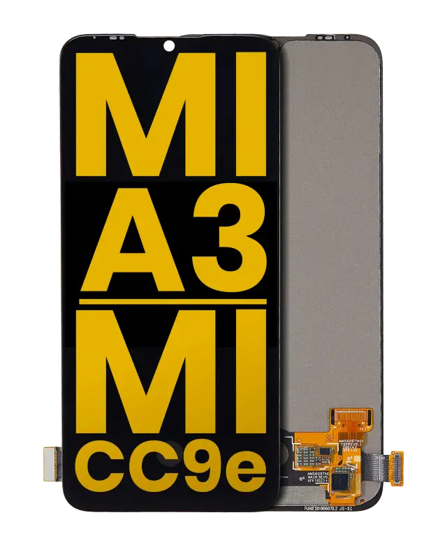 Écran OLED sans châssis pour Xiaomi Mi A3 / Mi CC9e (reconditionné, toutes couleurs)