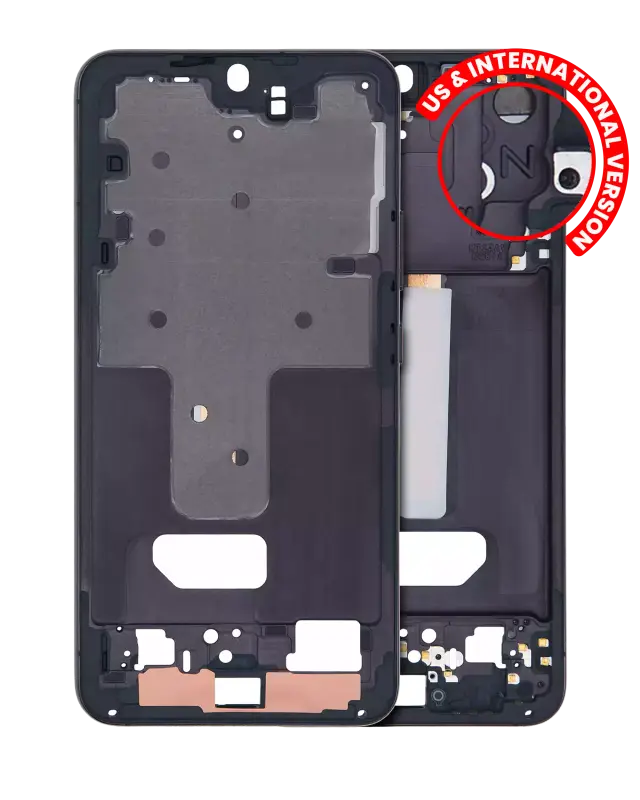 Châssis pour Samsung Galaxy S22 Plus 5G (version US & internationale, noir fantôme)