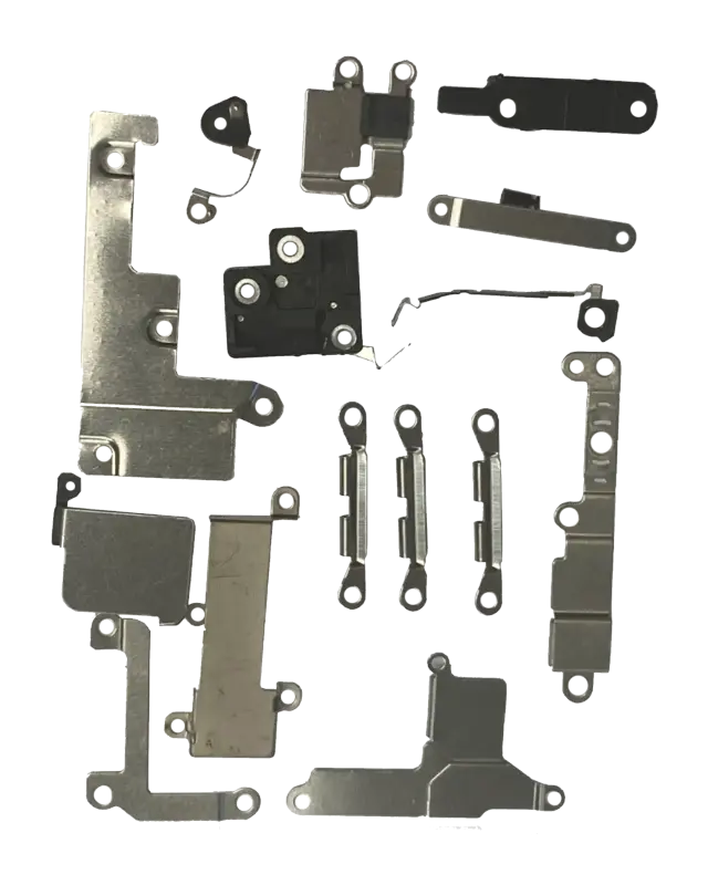 Jeu de petits supports métalliques pour Apple iPhone 8