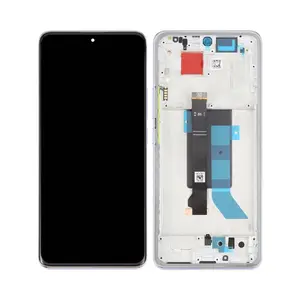 Écran Tactile Original Pulled avec Châssis (PIEC) Xiaomi Redmi Note 14 Pro 5G Lavander