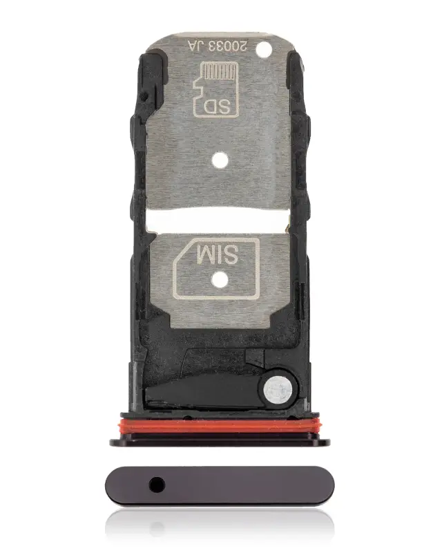 Tiroir SIM pour Motorola Edge Plus 5G (XT2061 / 2020) (noir)