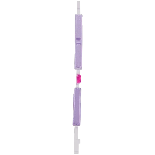 Jeu de boutons power et volume pour Motorola Moto E14 (XT2421-14 / 2024) (Pastel Purple)
