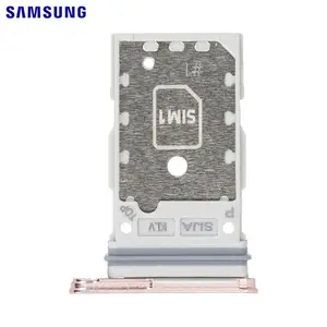 Tiroir SIM Original Samsung Galaxy S22 S901/Galaxy S22 Plus S906 GH98-47086D Rose Gold