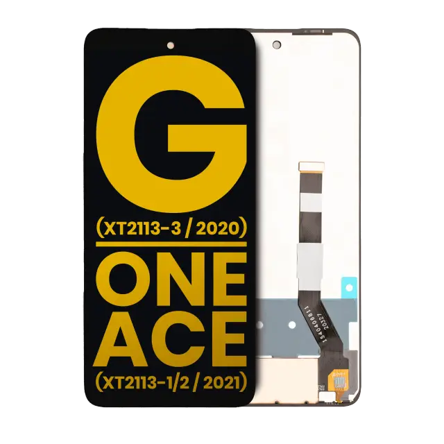 Écran pour Motorola Moto G 5G (XT2113-3 / 2020) / One 5G Ace (XT2113-1/2 / 2021) (reconditionné, toutes couleurs)