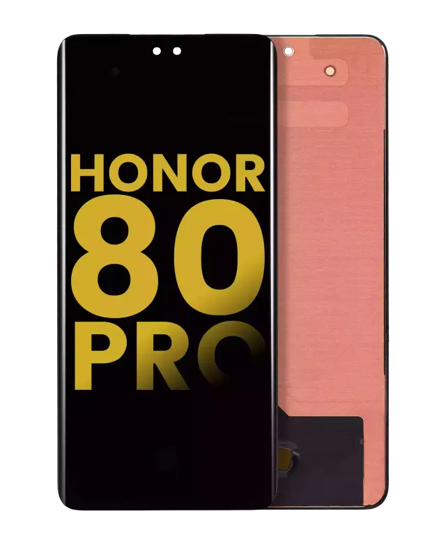 Écran OLED sans châssis pour Honor 80 Pro (reconditionné, toutes couleurs)