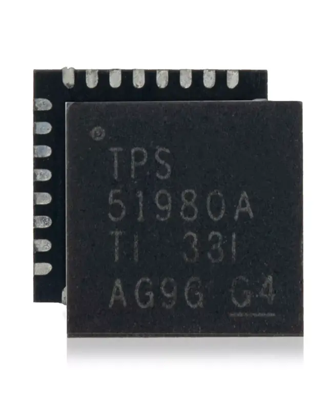 Circuit intégré de commande abaisseur synchrone pour Apple MacBook Air 11" / 13" / Pro 13" / 15" A1370 / A1465 / A1369 / A1466 / A1425 / A1502 / A1398 (2011-2015) (U7501 / U7201: QFN-32 Pin)