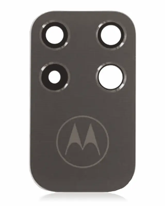 Vitre de caméra arrière pour Motorola Moto One Zoom (XT2010-1 / 2019) (origine, gris)