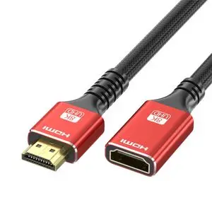 Rallonge Câble HDMI Mâle vers Femelle 4K/8K (120Hz/60Hz) - 1m